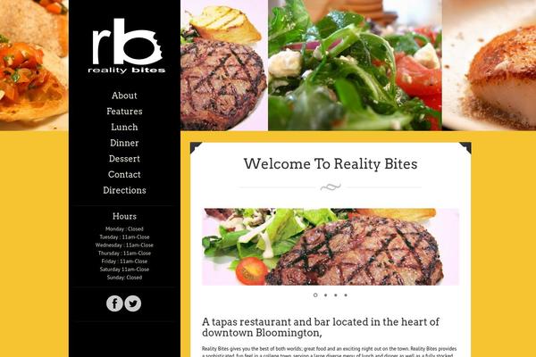 Eatery theme site design template sample