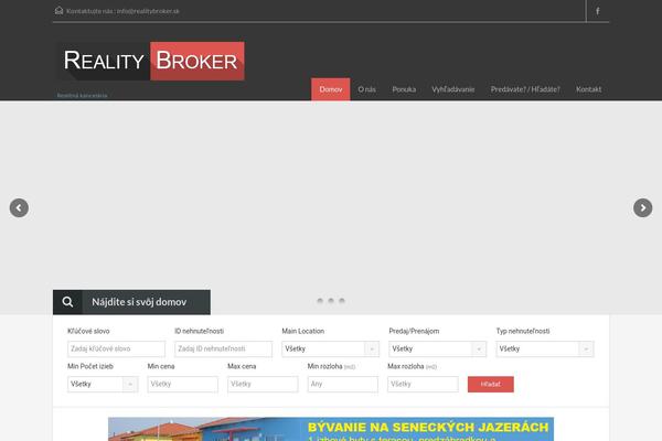 Realhomes Child theme site design template sample