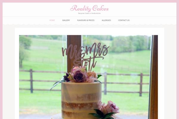 Bakes And Cakes theme site design template sample