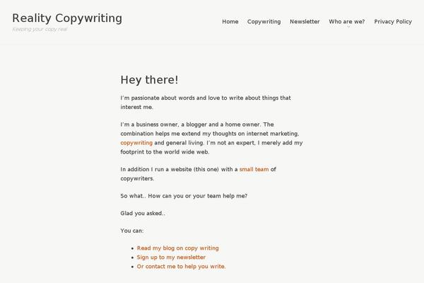 realitycopywriting.com site used Readly