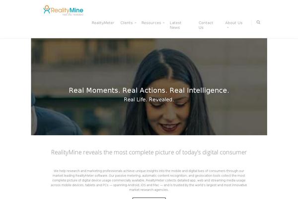 realitymine.com site used Salient-new