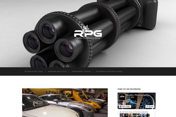 Hemingway theme site design template sample