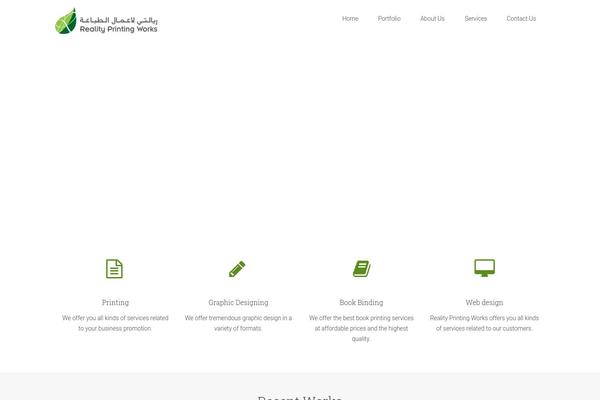 Primary theme site design template sample