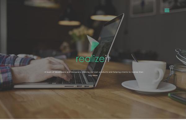 Starter theme site design template sample