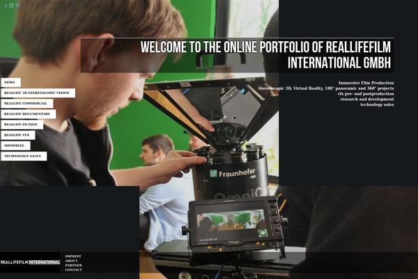 reallifefilm.com site used Minimalista