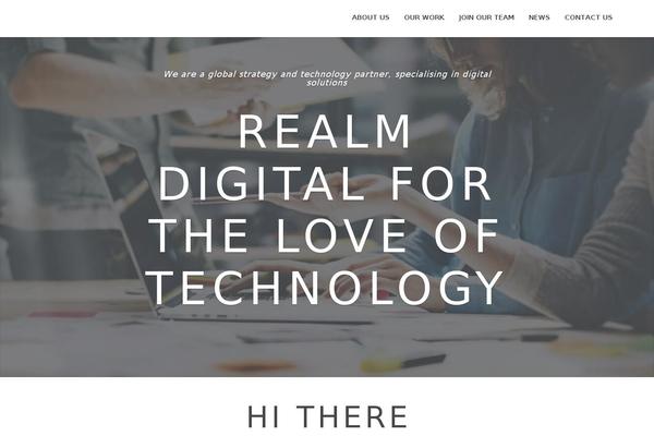 Divi Child theme site design template sample