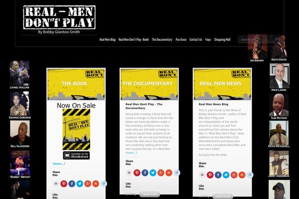 InStyle theme site design template sample