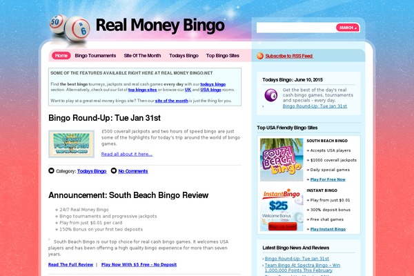 realmoneybingo.net site used Celebrityhq