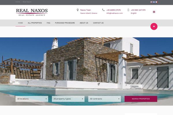 Realsite theme site design template sample