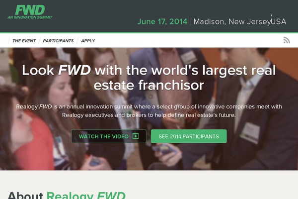 realogyfwd.com site used Fwd-wp-2018