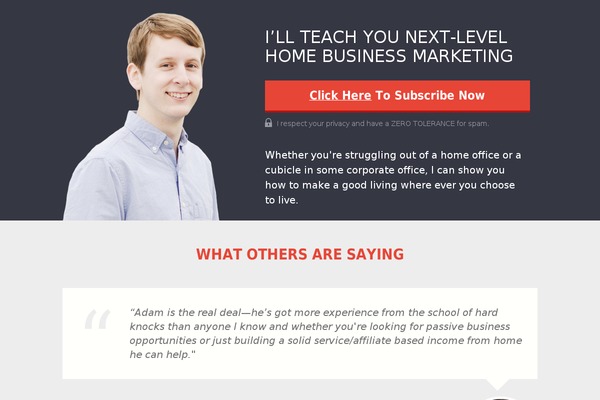 Site using continuous rss scrolling plugin