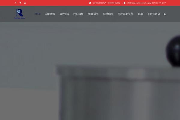 Construct theme site design template sample