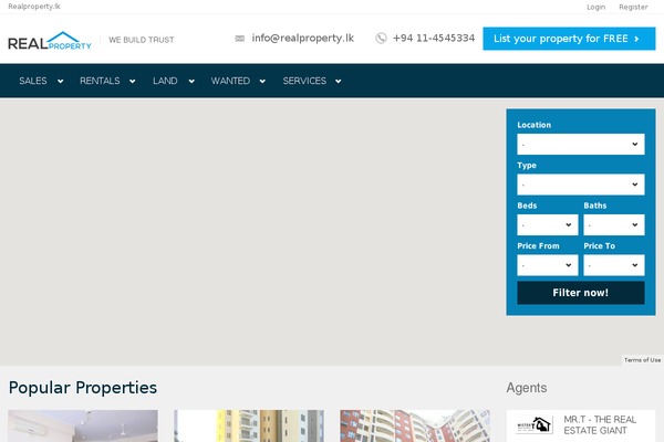 Site using dsIDXpress IDX Plugin plugin