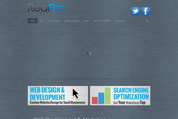 Elegance theme site design template sample