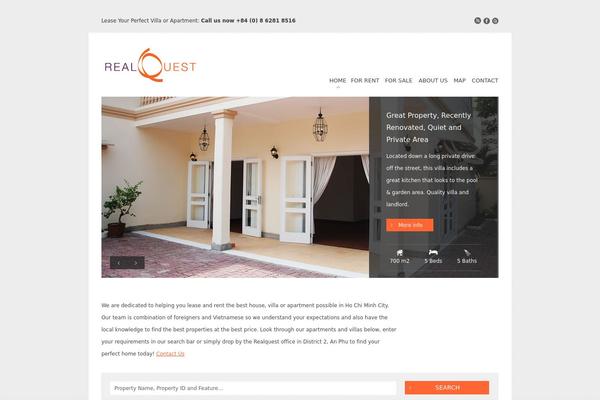 deCorum theme site design template sample