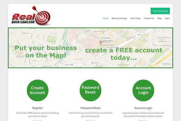 Spacious theme site design template sample
