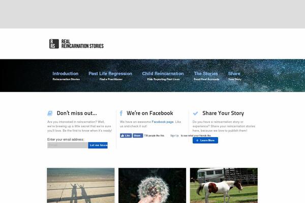 realreincarnationstories.com site used Rrs