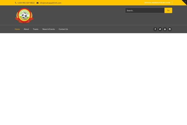 Mist theme site design template sample