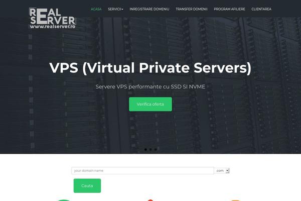Flathost theme site design template sample