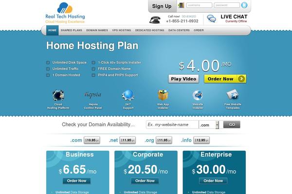 realtechosting.com site used Simply-elegant