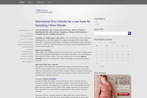 Site using User-registration plugin