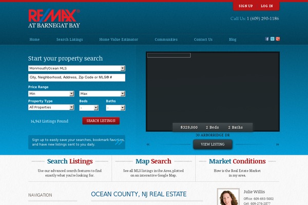 realtorbobm.com site used Tizishtheme