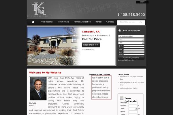 OpenDoor theme site design template sample