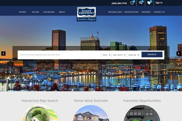 realtyexecutivessouthernregion.com site used Theme6