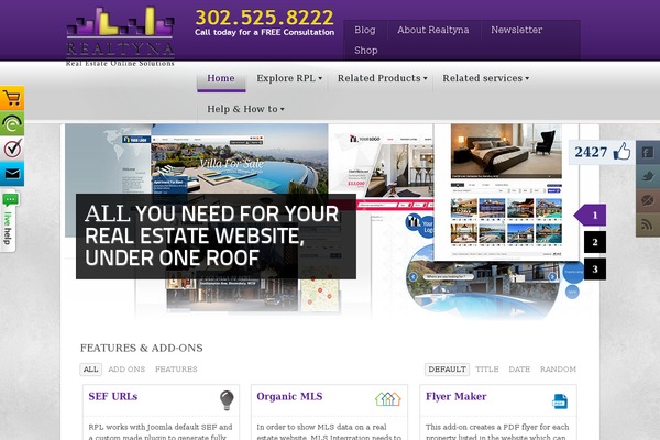 Site using LayerSlider plugin