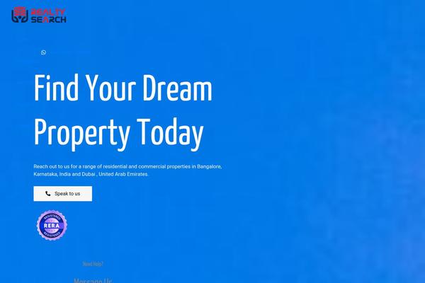 Site using Essential-real-estate plugin