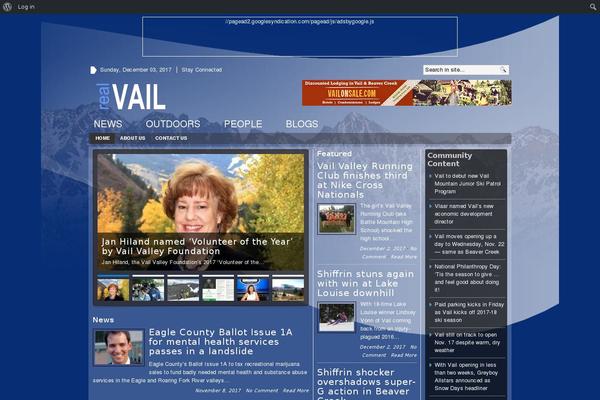 Site using Gabfire Widget Pack plugin