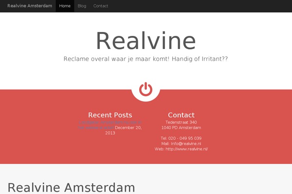 Ward theme site design template sample