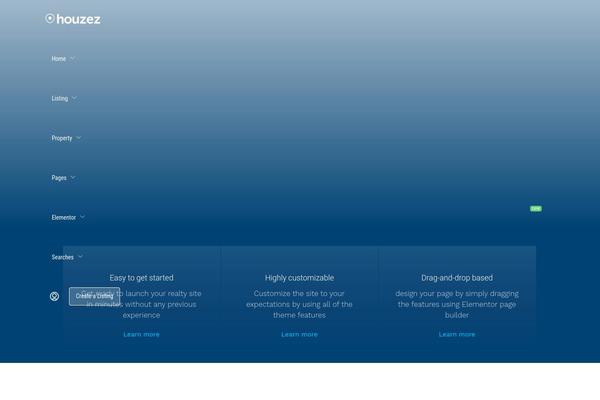 Myhome-child theme site design template sample