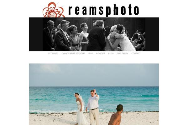 Prophoto4 theme site design template sample