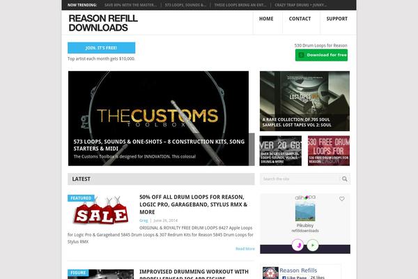 Point theme site design template sample
