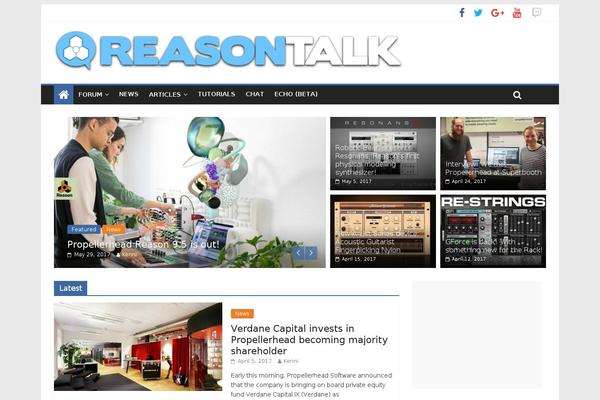 Site using YouTube Embed plugin