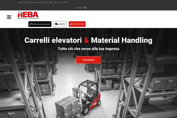 rebacarrellielevatori.com site used Reba-wp