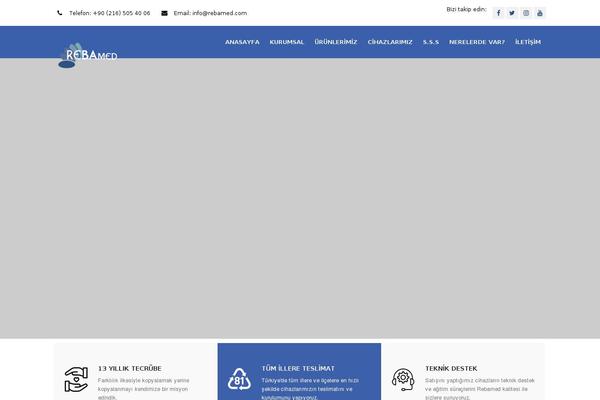 rebamed.com site used Theme52437