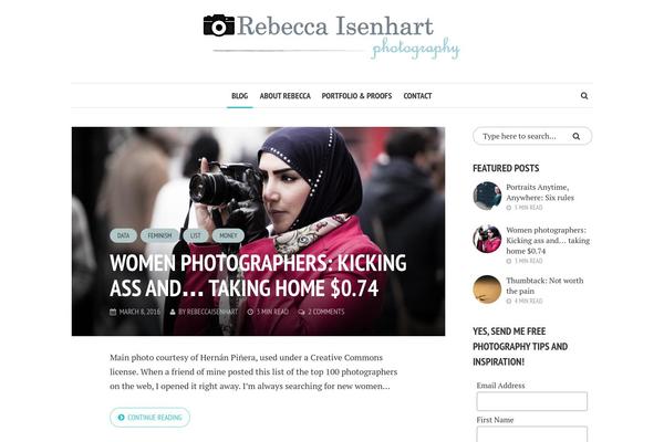 Gridsby theme site design template sample