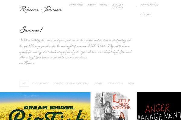 GridStack theme site design template sample