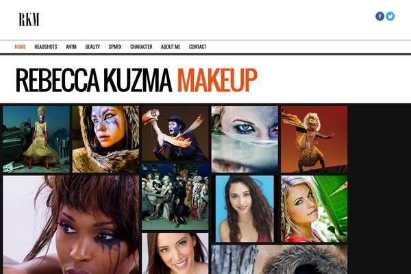 Iris theme site design template sample