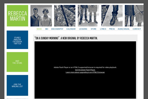 Site using Lbg-audio3-html5 plugin