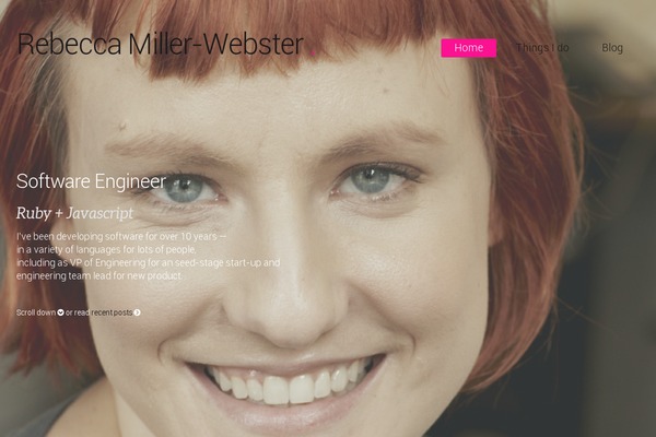 Selfy theme site design template sample