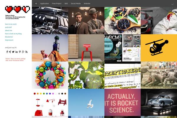 Ink theme site design template sample