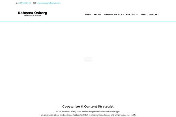 Structure theme site design template sample