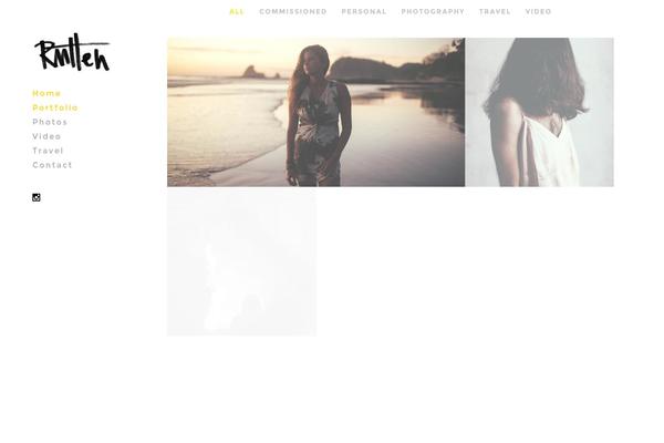 Capri theme site design template sample