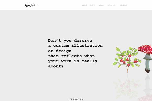 Cesar theme site design template sample
