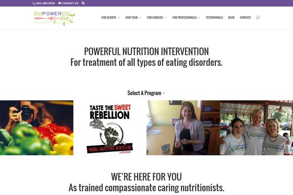 empowered-child theme websites examples
