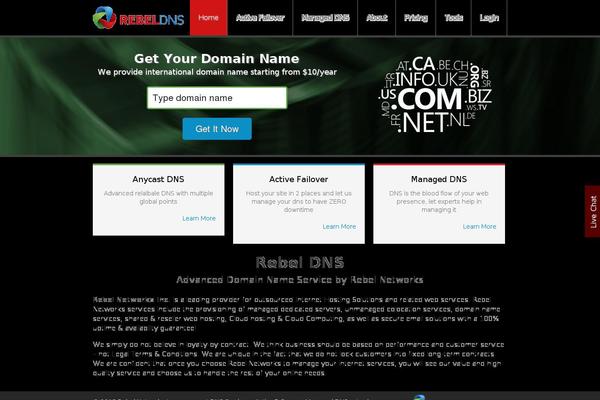 Site using DomainLabs Whois plugin