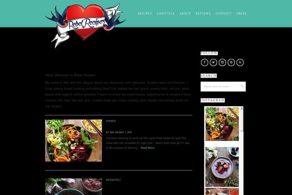 rebelrecipes.com site used Rr